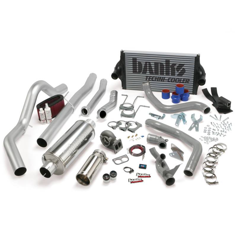 Banks 46361 Power Pack System w/ Single Exhaust & Chrome Tip | 1994-1997 Ford 7.3L Powerstroke