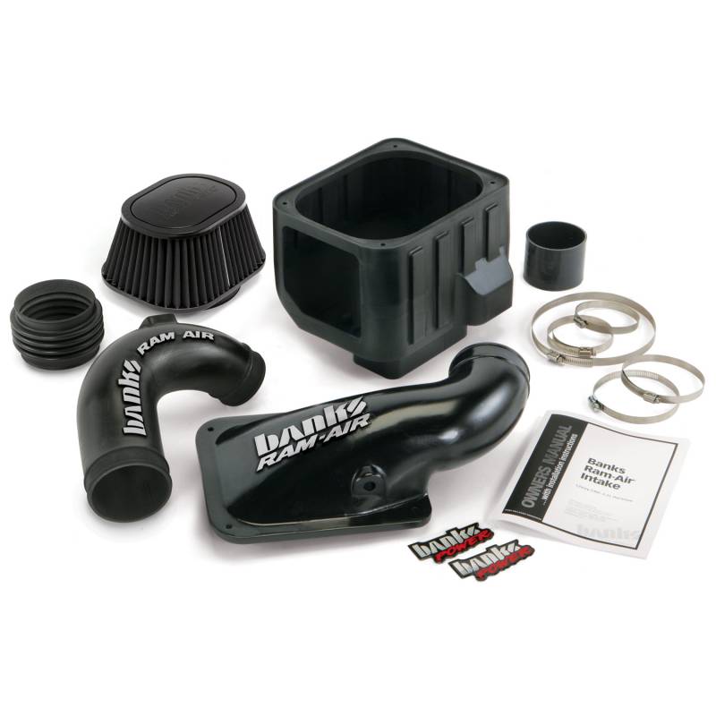 Banks 42135-D Ram-Air Cold Air Intake System w/ Dry Filter | 2004-2005 GM 6.6L Duramax