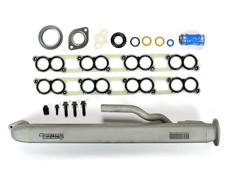 Sinister SD-EGRC-6.0-04-IK Upgraded EGR Cooler Kit | 2004-2007 F250/F350 6.0L Powerstroke