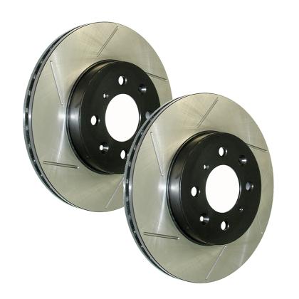 Stoptech 126.67072SR Front Right Slotted Rotor | 2009-2014 Dodge Ram 2500/3500