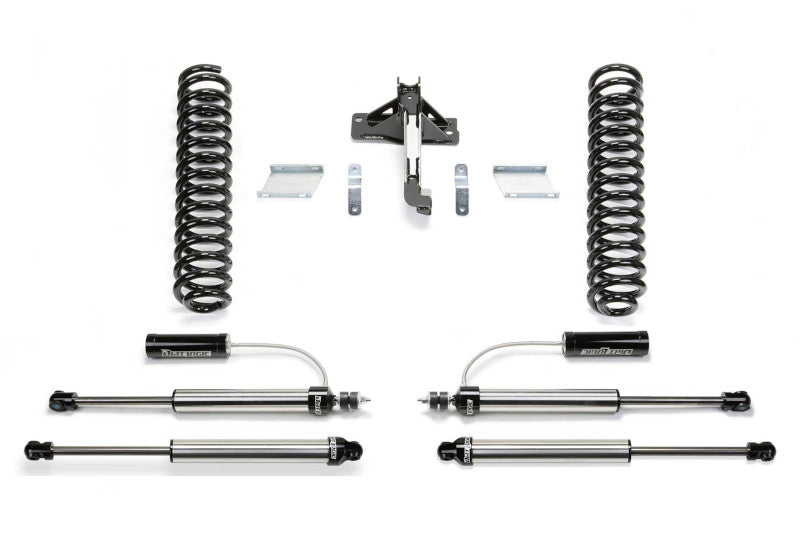 FabTech K2340DL 2.5in Budget Lift Kit w/ Front Dirt Logic 2.25 Resi Shocks & Rear 2.25 Shocks | 2017-2024 F250/F350 4WD