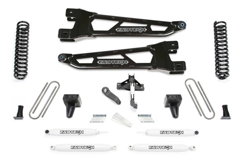 FabTech K2406 4in Radius Arm Lift Kit w/ Performance Shocks | 2023-2024 F250/F350 4WD