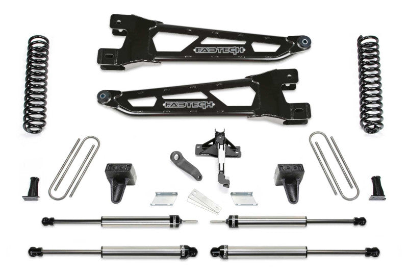 FabTech K2406DL 4in Radius Arm Lift Kit w/ Dirt Logic 2.25 Shocks | 2023-2024 F250/F350 4WD