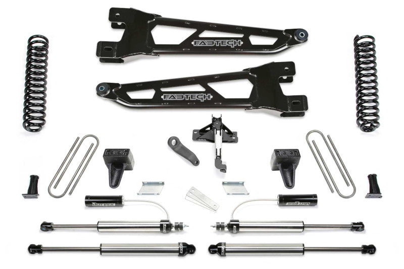 FabTech K2407DL 4in Radius Arm Lift Kit w/ Dirt Logic 2.25 Resi Shocks | 2023-2024 F250/F350 4WD