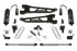 FabTech K2408DL 4in Radius Arm Lift Kit w/ Front Dirt Logic Coilovers | 2023-2024 F250/F350 4WD