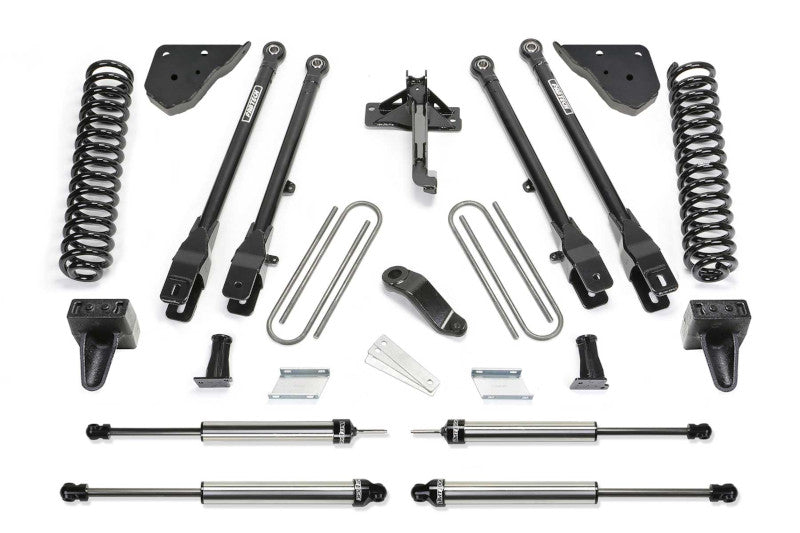 FabTech K2417DL 6in 4 Link Lift Kit w/ Dirt Logic Shocks | 2023-2024 F250/F350 4WD