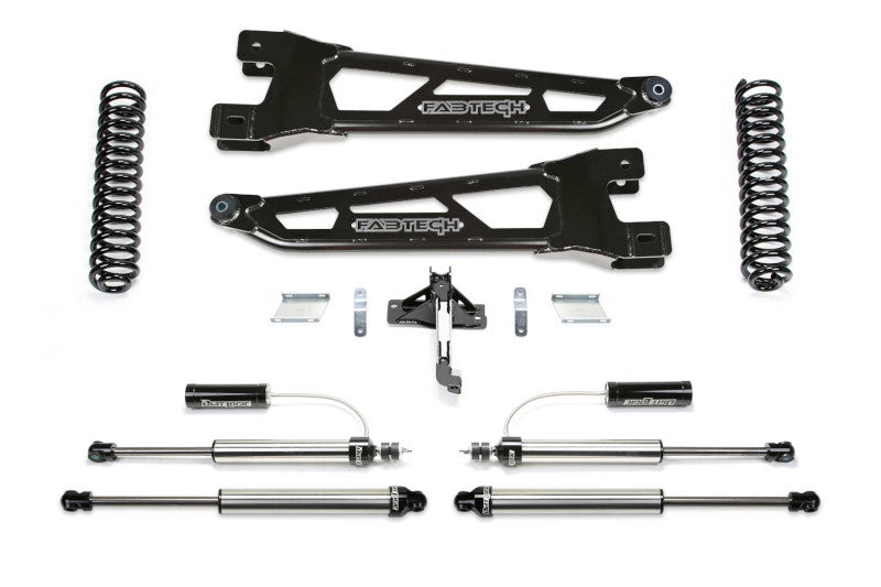 FabTech K2402DL 2.5in Radius Arm Lift Kit w/ Dirt Logic Front 2.25 Resi Shocks & Rear 2.25 Shocks | 2023-2024 F250/F350 4WD