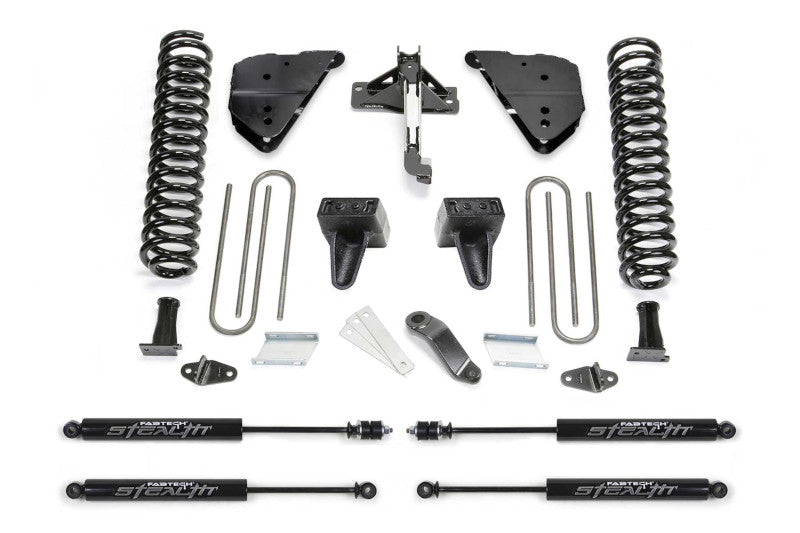 FabTech K2405M 4in Basic Lift Kit w/ Stealth Shocks | 2023-2024 F250/F350 4WD