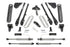 FabTech K2418DL 6in 4 Link Lift Kit w/ Front Dirt Logic 2.25 Resi Shocks & Rear Dirt Logic 2.25 Shocks | 2023-2024 F250/F350 4WD