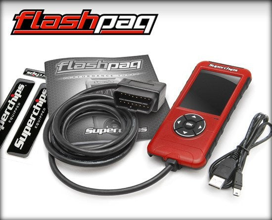 Superchips 2848-DS FlashPaq Performance Programmer with Unlock | 2017-2019 Silverado/Sierra 2500HD/3500HD 6.6L L5P