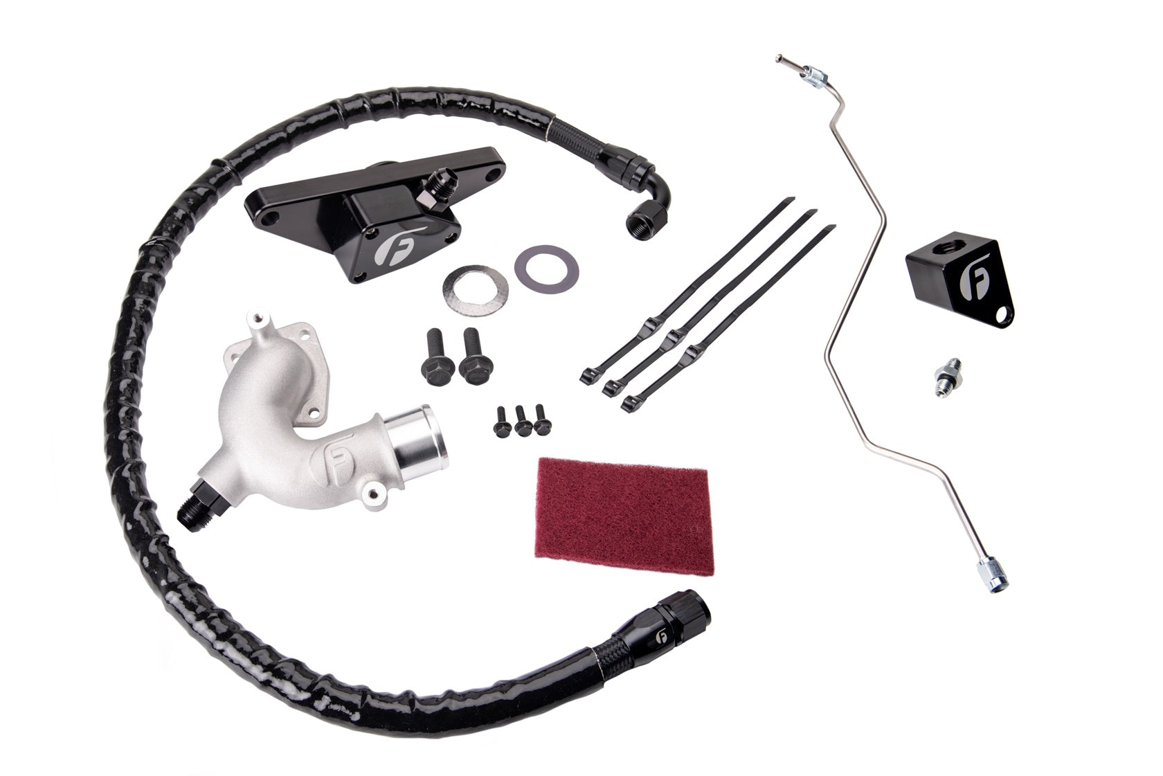 Fleece FPE-CLNTBYPS-CUMMINS-0712 Cummins Coolant Bypass Kit | 2007-2012 Dodge 6.7L Cummins