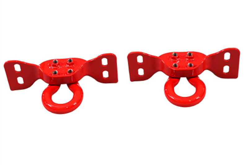 Ford Performance M-18954-SDR Tow Hooks Pair - Red | 2017-2022 F250/F350