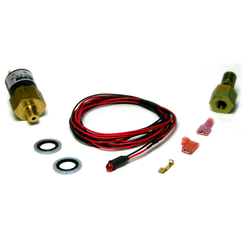 BD Diesel 1081130 Low Fuel Pressure Light & Alarm Kit Red LED | 1998-2007 Ram 5.9L Cummins