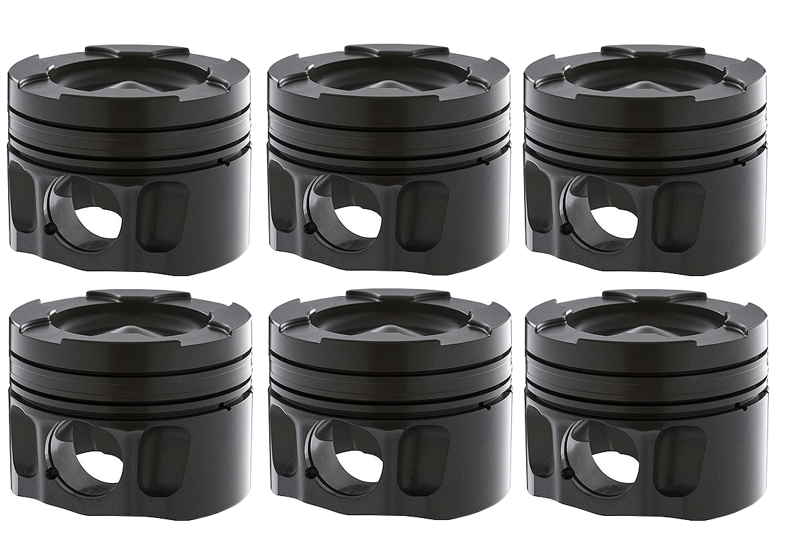 Carrillo DH7104 High-Performance Piston Set | 1989-2007 Ram 5.9L Cummins