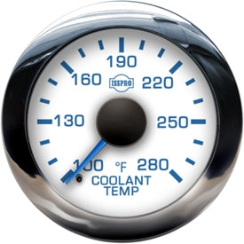 Isspro R13588 EV2 2-1/16in 100-280F Coolant Temperature Gauge Kit | Universal