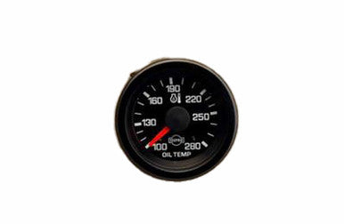 Isspro R5659 EVA 2-1/16in 100-280F Electronic Oil Temperature Gauge - Black | Universal