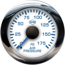 Isspro R13266 EV2 2-1/16in 0-175PSI Air Pressure Gauge Kit | Universal