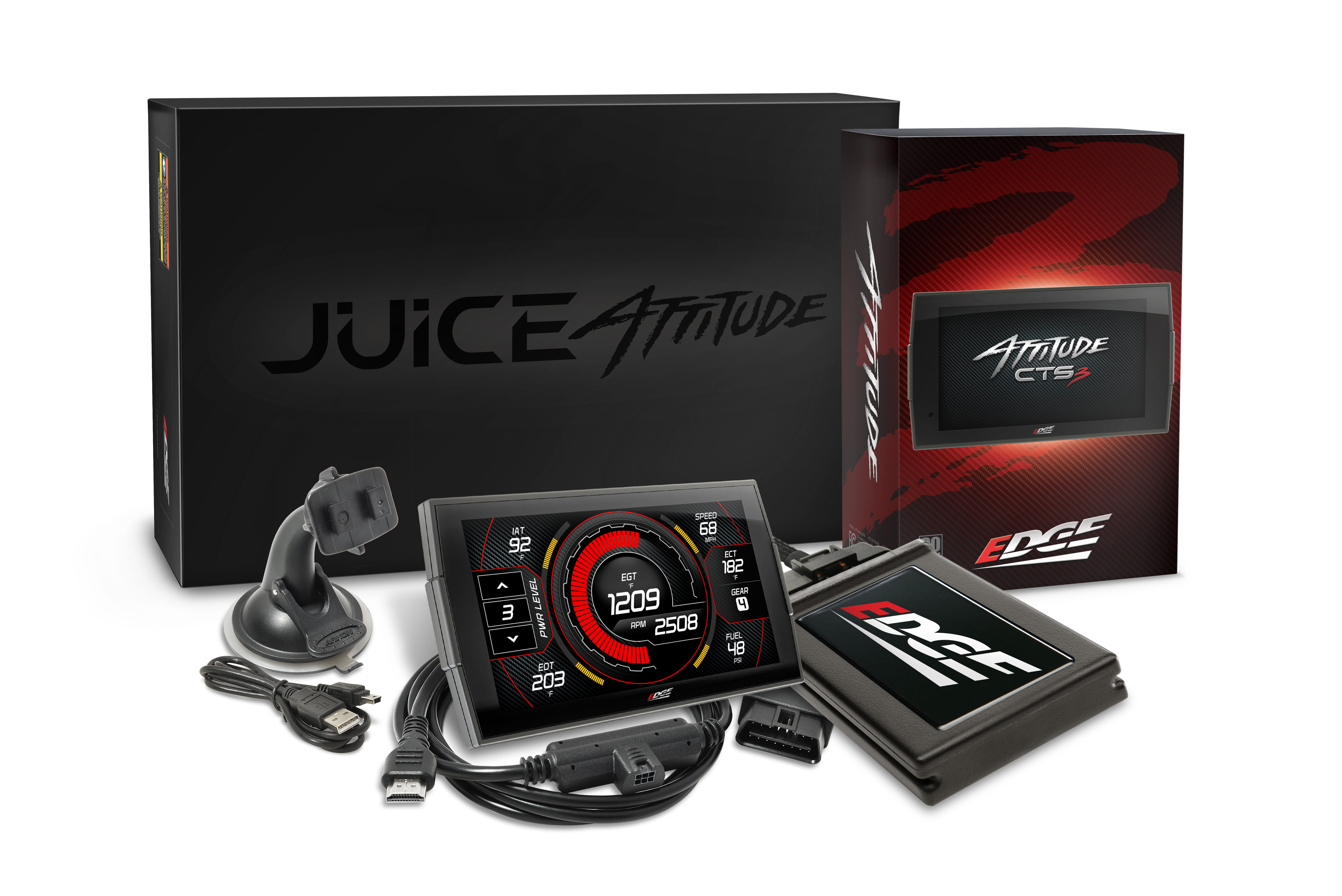 Edge 21501-3 Juice with Attitude CTS3 | 2004.5-2005 Silverado/Sierra 2500HD/3500HD 6.6L LLY