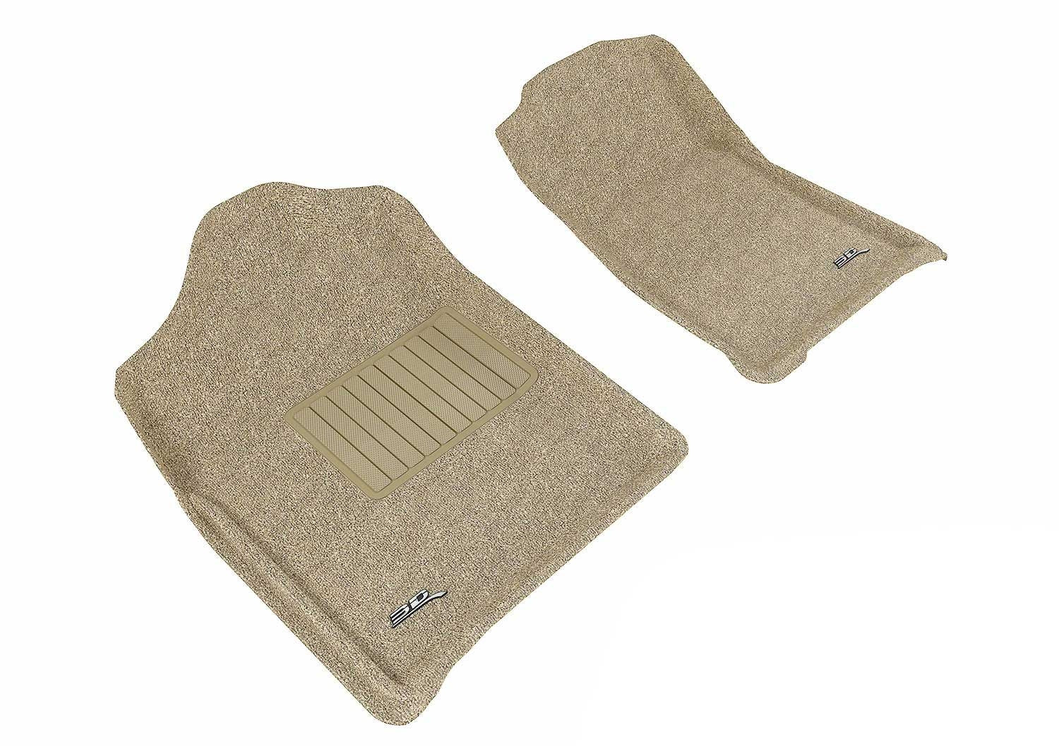 3DM L1CH05112202 Classic Tan Front Floor Mats | 2007-2013 Silverado/Sierra 1500/2500HD/3500HD