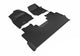 3DM L1FR10701509 Kagu Black Floor Mats | 2017-2024 F250/F350 6.7L Powerstroke