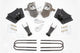 McGaughys 33077 3-4/3-5in Lowering Kit | 2002-2010 GM 3500 2WD