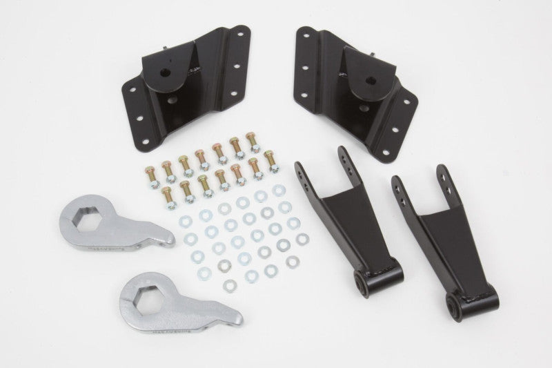 McGaughys 33080 2in/3in-5in Lowering Kit w/ Torsion Keys | 2002-2010 Silverado/Sierra 2500HD/3500HD