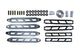 McGaughys 51211 Rear Boxed 4-Link Kit w/ Black Billet Face Plates | 2014-2023 Ram 2500