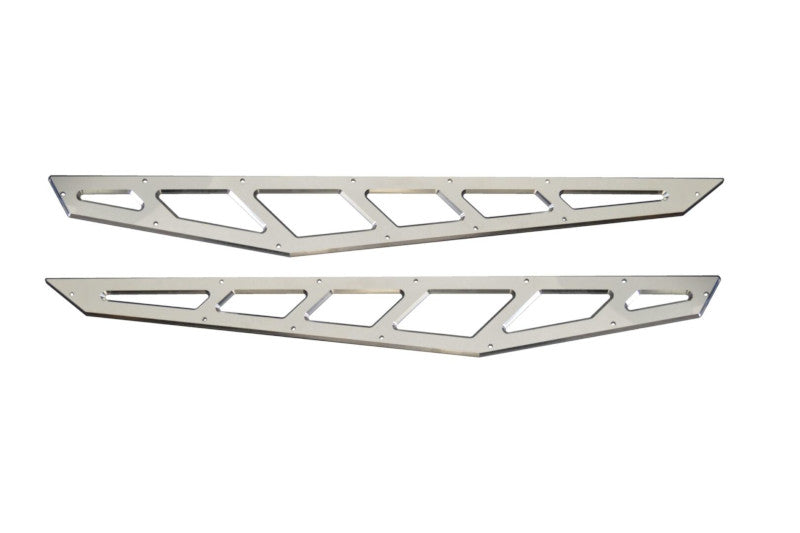 McGaughys 51323 Traction Bar Billet Face Plates - Raw | GM/Dodge/Ford Truck