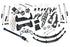 McGaughys 52370 10-12in Lift Kit - Black | 2011-2019 Silverado/Sierra 2500HD/3500HD 2WD/4WD