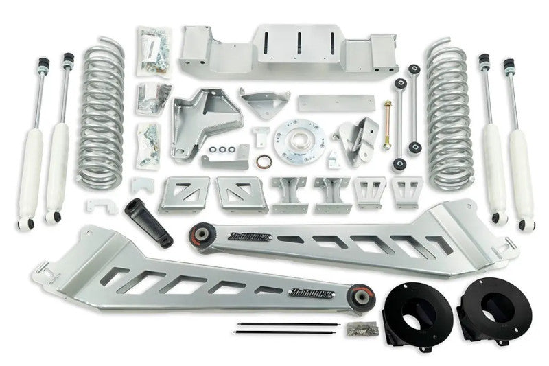 McGaughys 54412 6in Radius Arm Lift Kit - Silver | 2019-2023 Ram 2500 4WD Air Ride