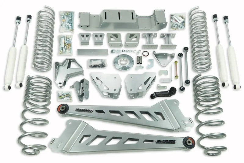 McGaughys 54414 8in Radius Arm Lift Kit - Silver | 2019-2023 Ram 2500 4WD