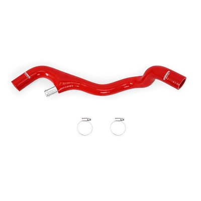 Mishimoto MMHOSE-F2D-05ERD Red Lower Overflow Hose | 2005-2007 Ford F250/F350 Powerstroke 6.0L