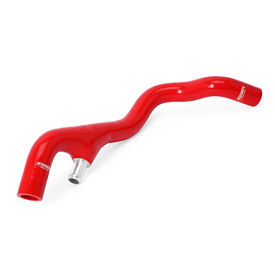 Mishimoto MMHOSE-F2D-05ERD Red Lower Overflow Hose | 2005-2007 Ford F250/F350 Powerstroke 6.0L