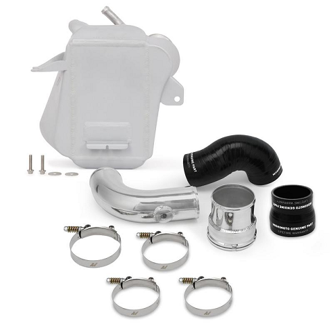 Mishimoto MMINT-F2D-17SL Air-to-Water Performance 50 State Legal Intercooler Kit - Silver | 2017-2022 Ford F250/F350/F450 6.7L Powerstroke