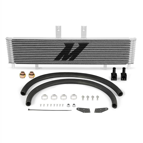 Mishimoto MMTC-DMAX-03SL Transmission Cooler | 2003-2005 Silverado/Sierra 2500HD/3500HD 6.6L