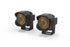 Morimoto BAF093 1Banger HXB Flood Beam LED Pods - Yellow Pair | Universal