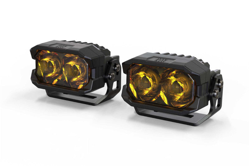 Morimoto BAF1052 Banger LED Pods NCS Spot Beam - Yellow | Universal