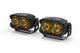 Morimoto BAF107 2Banger LED Pods NCS Combo Beam - Yellow | Universal