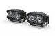 Morimoto BAF114 HXB Combo Beam 2Banger LED Pods - White Pair | Universal