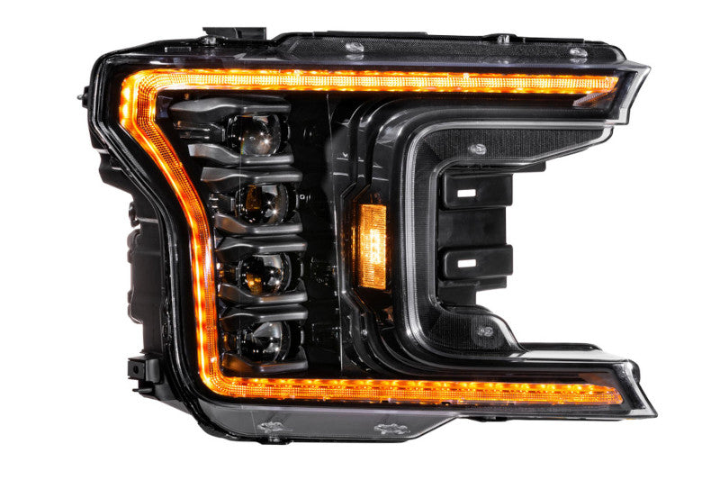 Morimoto LF501.2-A-ASM XB LED Headlights - Amber DRL | 2018-2020 F150