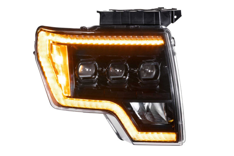 Morimoto LF506-A-ASM XB LED Headlights - Amber DRL | 2009-2014 F150