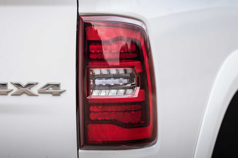 Morimoto LF725 GEN 2 XB LED Tail Lights - Red Pair | 2009-2018 Ram 1500/2500/3500