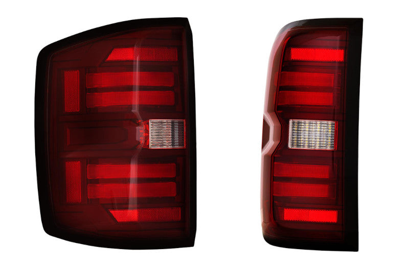 Morimoto LF728 1500/2500HD/3500HD XB LED Tail Lights - Red | 2014-2019 Silverado 1500/2500HD/3500HD