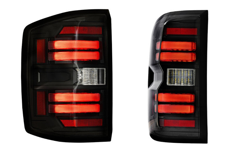 Morimoto LF729 1500/2500HD/3500HD XB LED Tail Lights - Smoked | 2014-2019 Silverado 1500/2500HD/3500HD