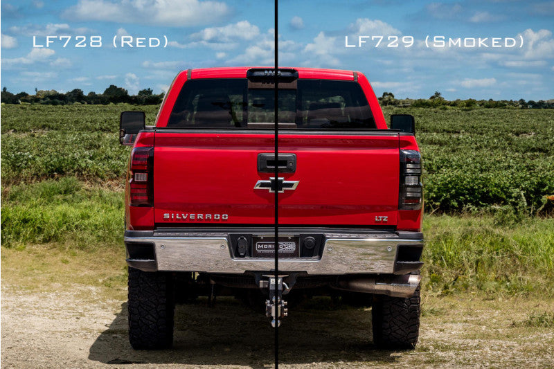 Morimoto LF729 1500/2500HD/3500HD XB LED Tail Lights - Smoked | 2014-2019 Silverado 1500/2500HD/3500HD