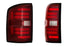 Morimoto LF730 XB LED Tail Lights - Red | 2014-2018 Sierra 1500/2500HD/3500HD