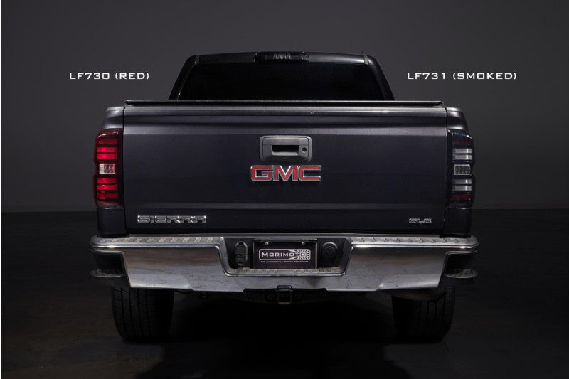 Morimoto LF730 XB LED Tail Lights - Red | 2014-2018 Sierra 1500/2500HD/3500HD