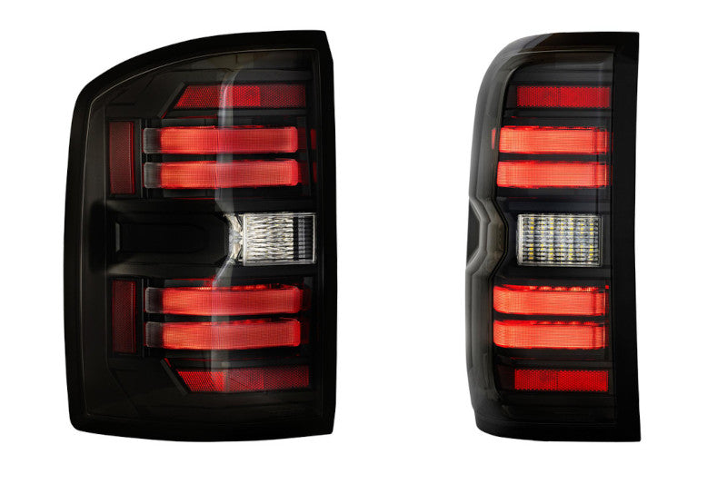 Morimoto LF731 XB LED Tail Lights - Smoked | 2014-2018 Sierra 1500/2500HD/3500HD