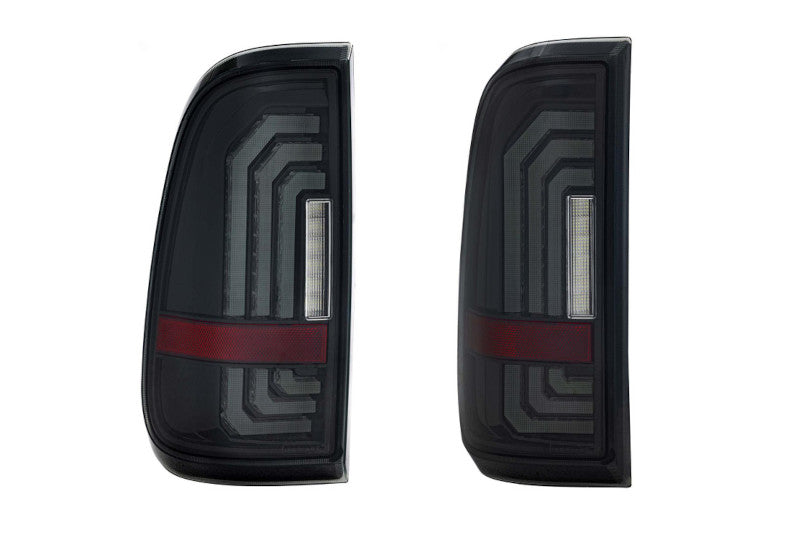 Morimoto LF733 XB LED Tail Lights - Smoked | 1999-2016 F250/F350