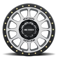 Method MR30589087318 305 NV 18x9in Machined w/ Matte Black Lip 18mm Offset Wheel |94-24 F250/F350